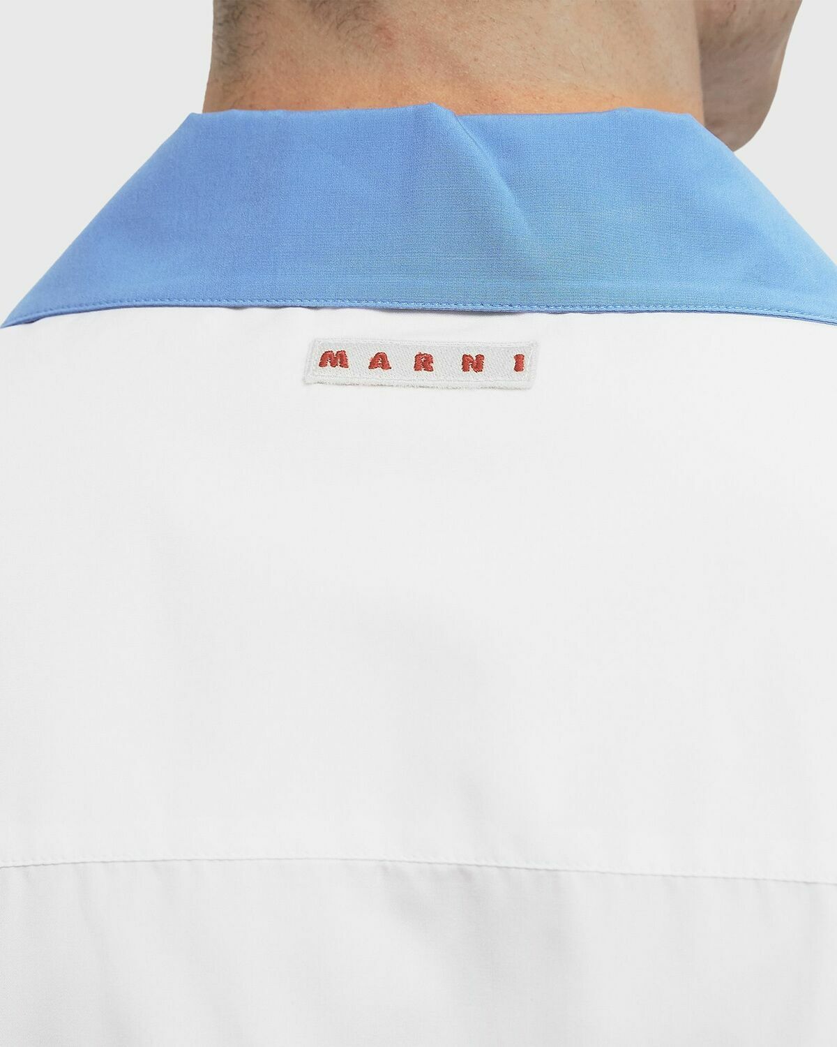Marni SHIRT White Mens Shortsleefe