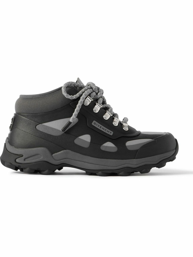 Photo: Givenchy - BOGS Neoprene-Trimmed Rubber Boots - Black
