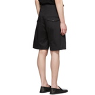 Isabel Benenato Black Cargo Shorts