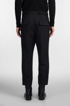 Sapio N 7 Pants In Black Wool