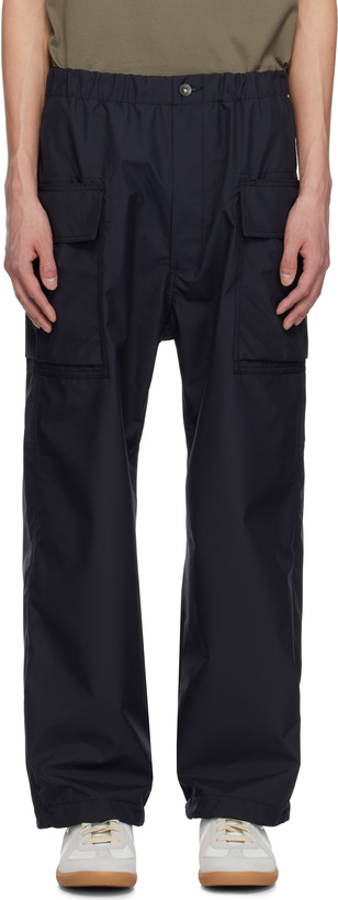Photo: nanamica Navy 3L PERTEX SHIELD Cargo Pants