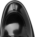 Paul Smith - Andrew Polished-Leather Derby Shoes - Men - Black