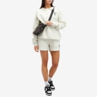 A Bathing Ape Women's College Sweat Shorts in Gray