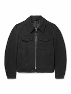 TOM FORD - Cotton-Twill Trucker Jacket - Black