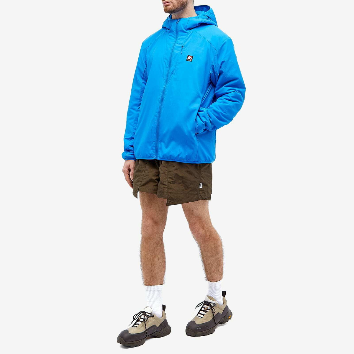 66° North Men's Hengill Insulated Jacket in Isafold Blue 66