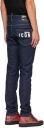 Dsquared2 Navy Be Icon Cool Guy Jeans