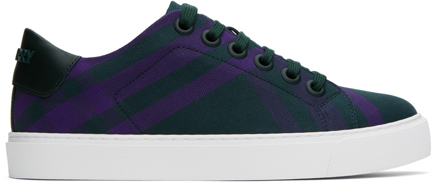 Burberry best sale sneakers purple