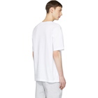 Champion Reverse Weave White Deconstructed T-Shirt