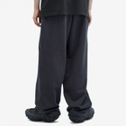 Balenciaga Men's Baggy Sweatpants in Faded Black