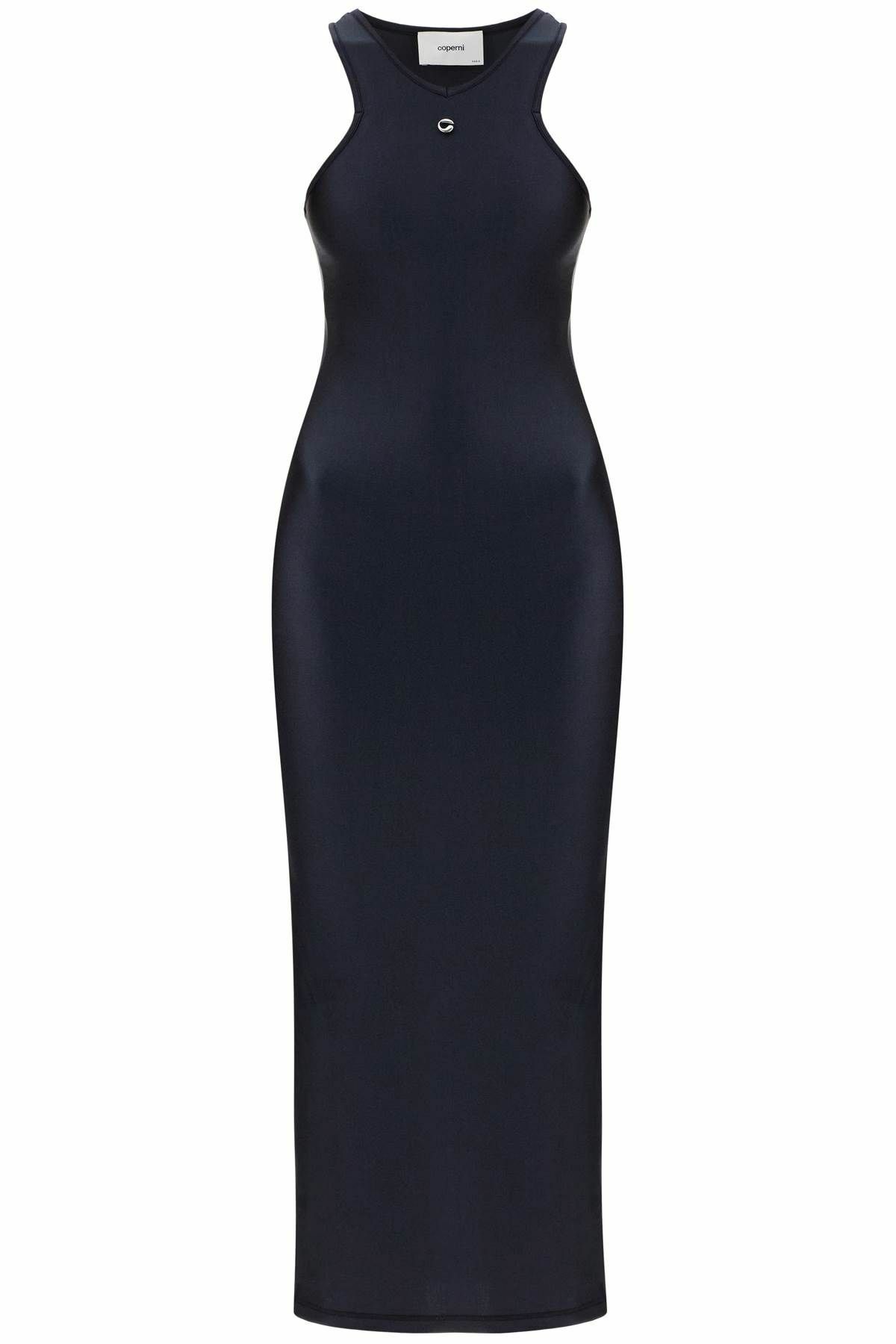 casual ribbed midi dress Boardwalk Cutie Ribbed Midi in Vintage Black M / Vintage Black