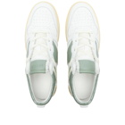 Rhude Men's Rhecess Low Sneakers in White/Sage