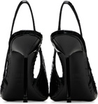 Paris Texas Black Lidia Slingback 105 Heels