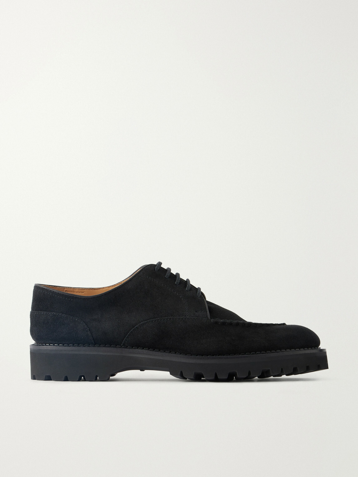 John Lobb - Land Suede Derby Shoes - Black