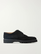 John Lobb - Land Suede Derby Shoes - Black