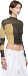 Eckhaus Latta Multicolor Lapped Baby Top