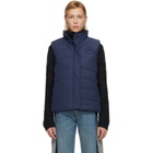 Canada Goose Blue 'Tonal Label' Freestyle Down Vest