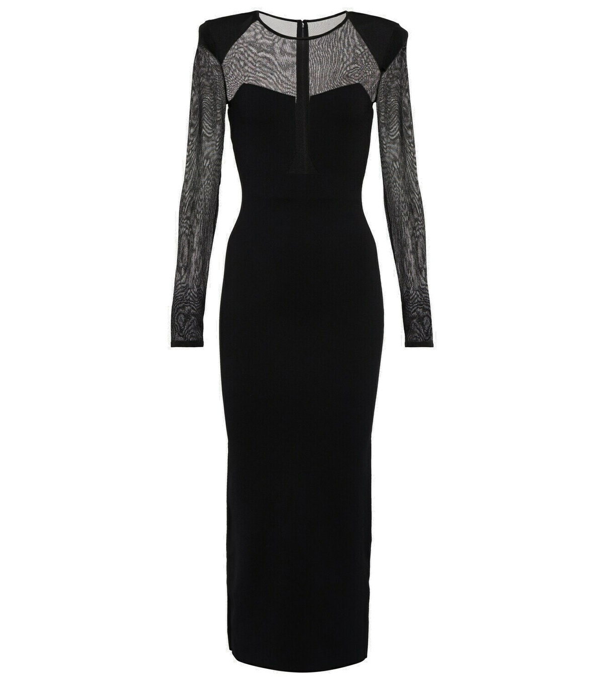Roland Mouret Sheer knit midi dress Roland Mouret