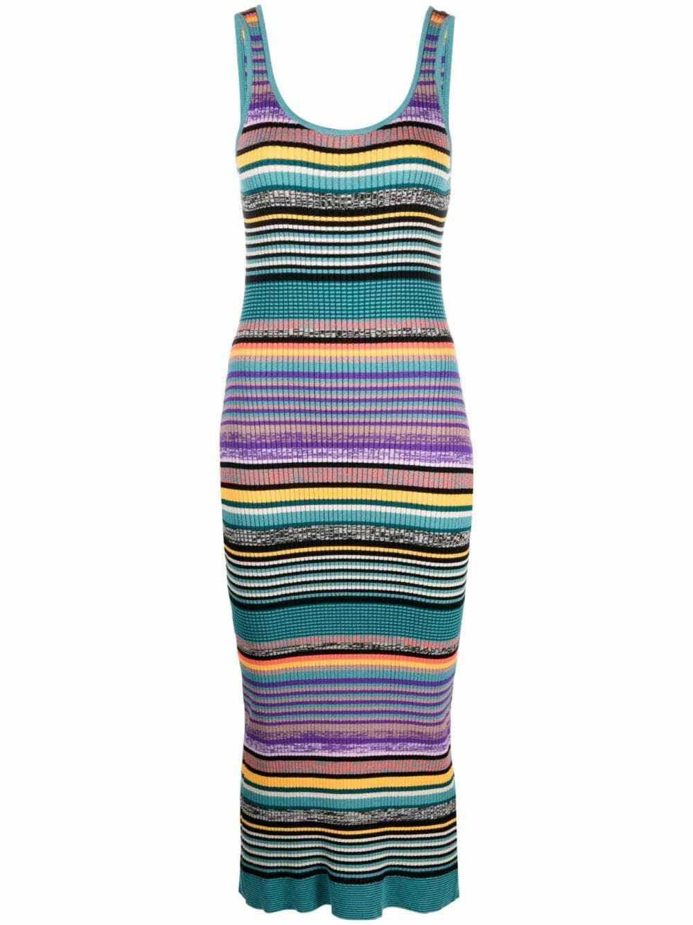 paul smith midi dress Paul Smith Pink Marble Print Midi Dress