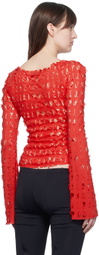 Poster Girl Red Geneva Blouse