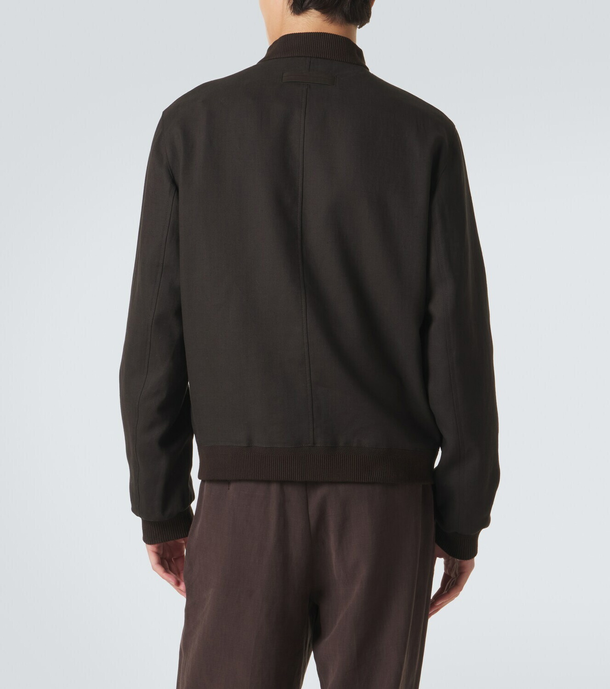Zegna Linen bomber jacket