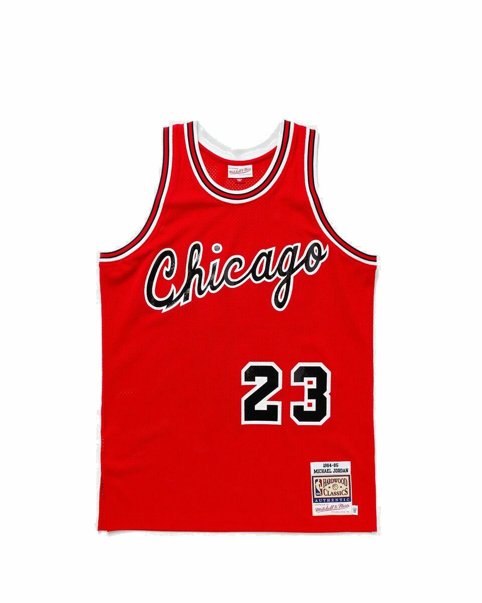 Photo: Mitchell & Ness Nba Authentic Jersey Chicago Bulls 1984 85 Michael Jordan #23 Red - Mens - Jerseys