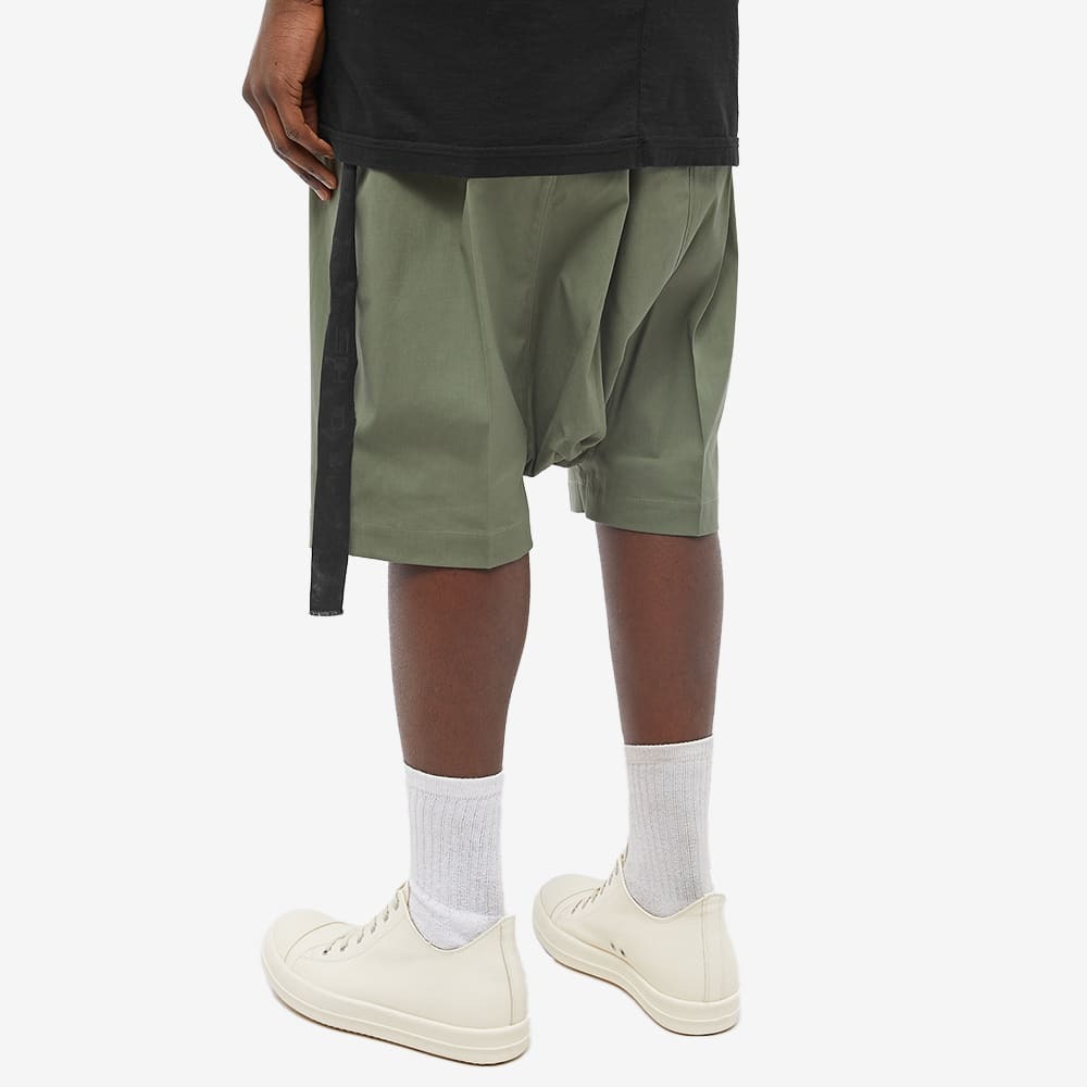 Rick Owens Men's Rick's Pod Short in Moss Rick Owens