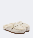 Ancient Greek Sandals Vasilitsa shearling-lined mules