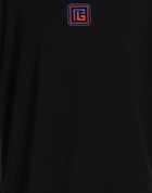 Balmain Mens T-shirt in Black
