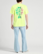 Aries Mens T-shirt in Yellow