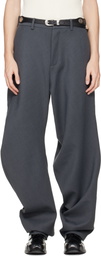 Charles Jeffrey LOVERBOY Gray Topsy Turvy Trousers