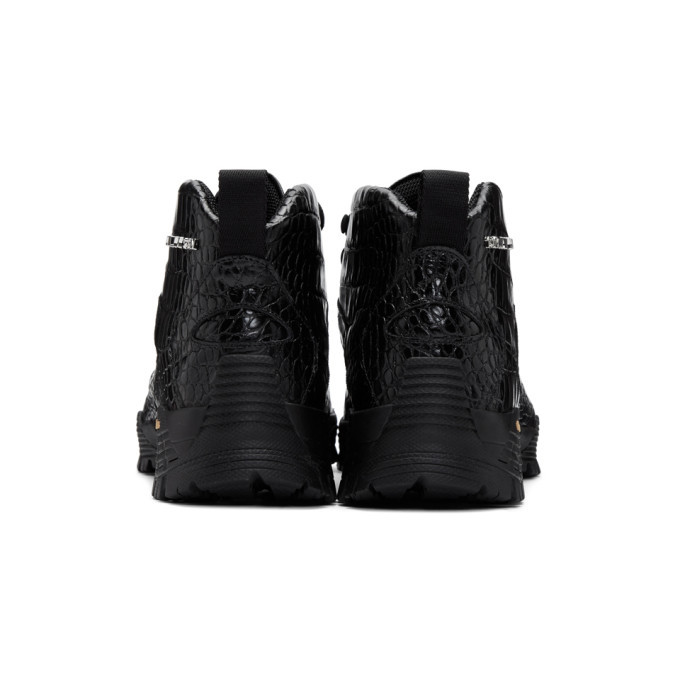 1017 ALYX 9SM Black Croc Hiking Boots 1017 ALYX 9SM