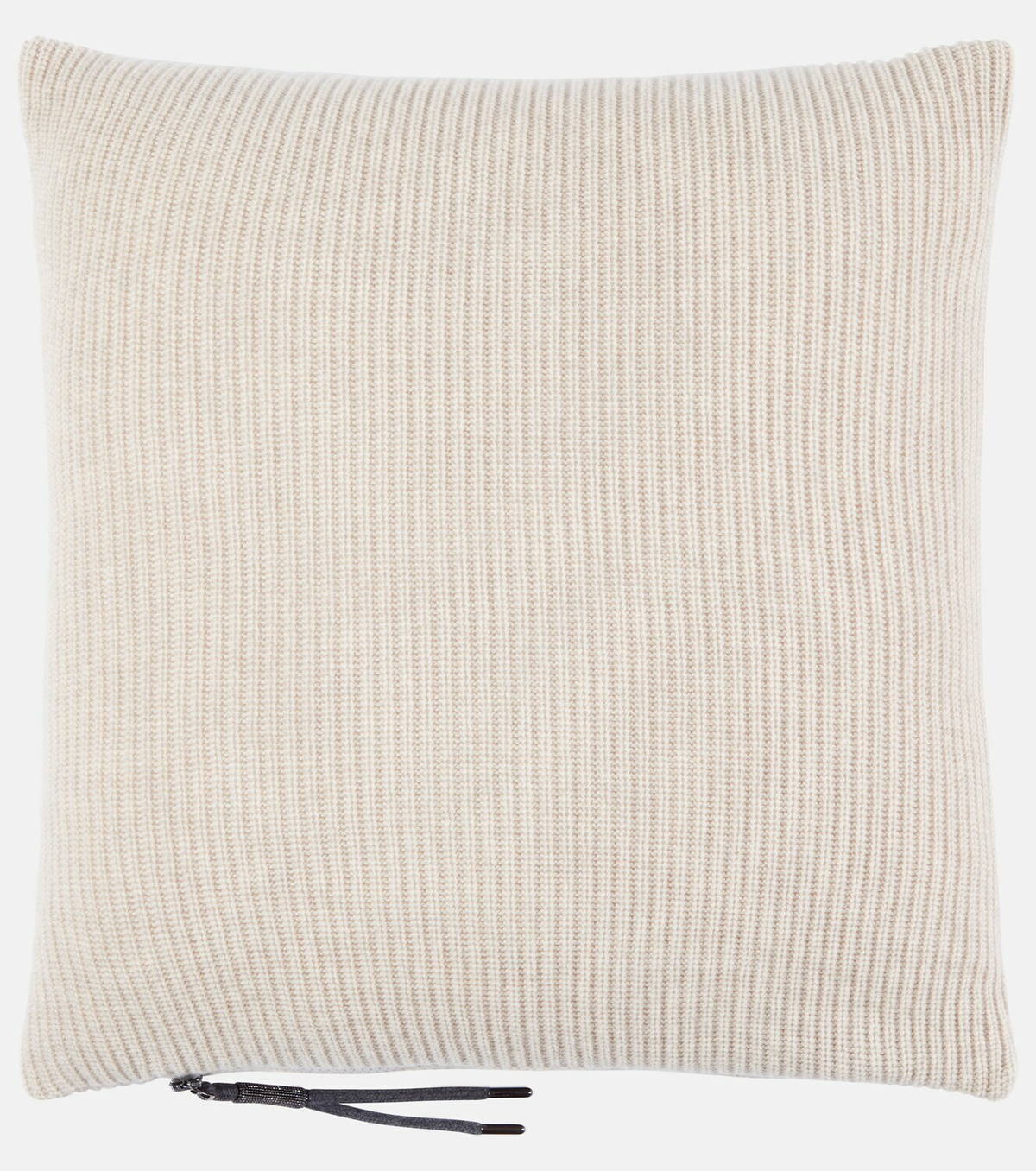 Brunello Cucinelli Ribbed-knit cashmere cushion