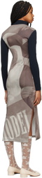 ELLISS SSENSE Exclusive Brown Maxi Dress