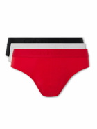 Calvin Klein Underwear - Three-Pack Stretch Lyocell-Blend Briefs - Multi