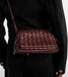 Bottega Veneta Notturno Intrecciato leather crossbody bag