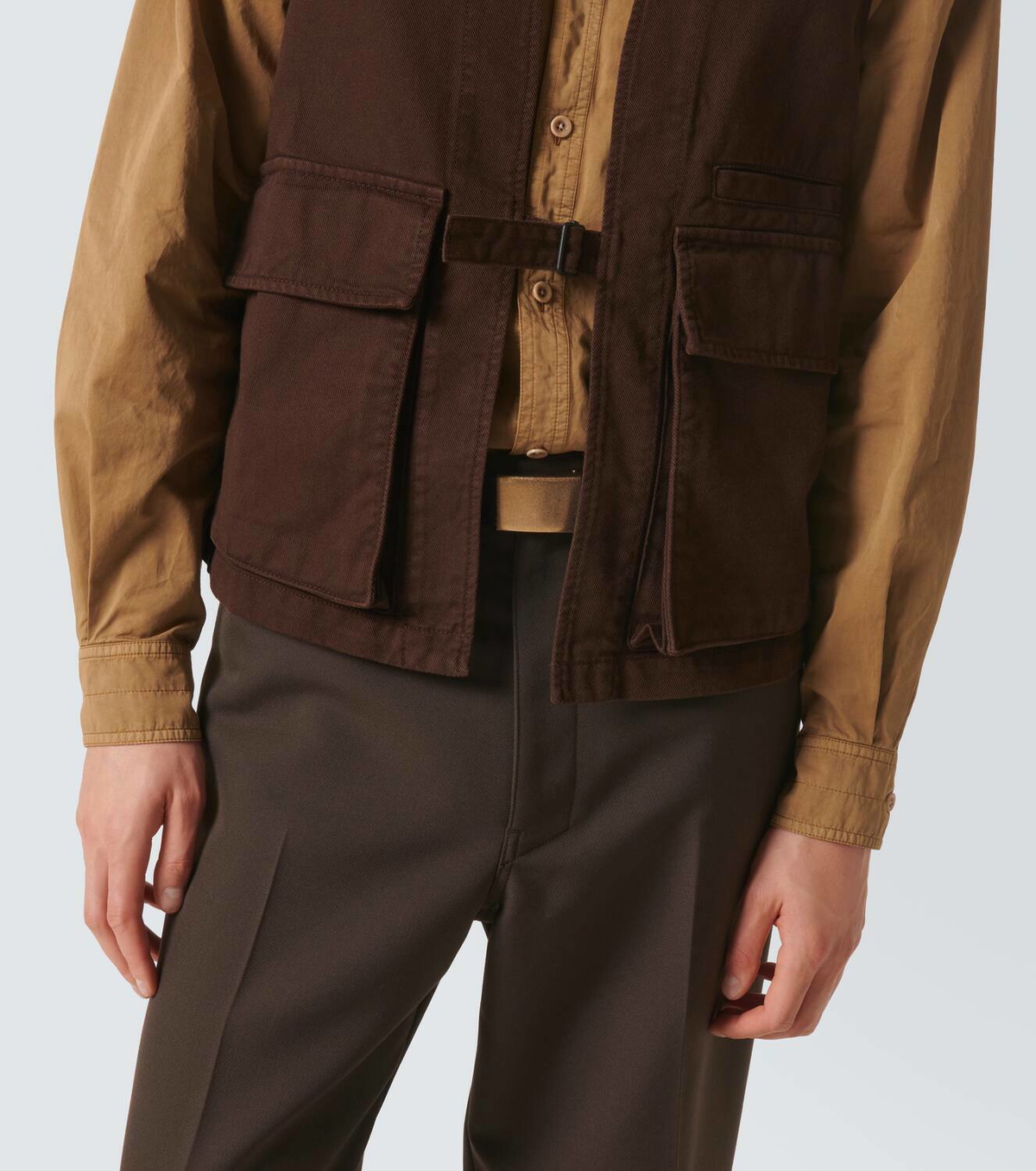 Lemaire Cotton cargo vest