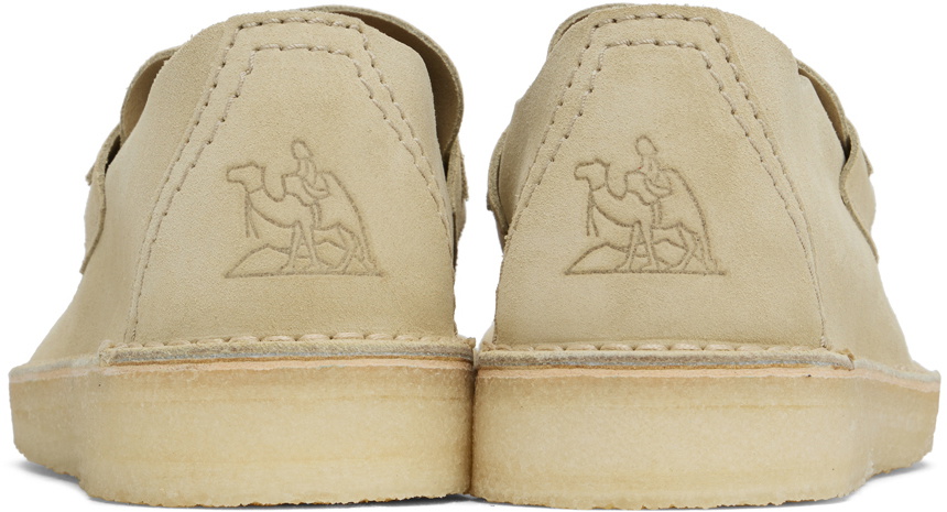 Clarks Originals Beige Nomad Loafers Clarks Originals