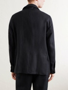J. Mueser - Safari Linen Jacket - Black