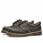 Dr. Martens Men's Lowell Shoe in Black Wild Grain