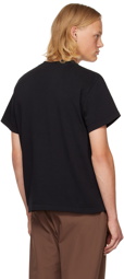 ROA Black Mock T-Shirt