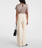 Fforme Maud wool-blend wide-leg pants