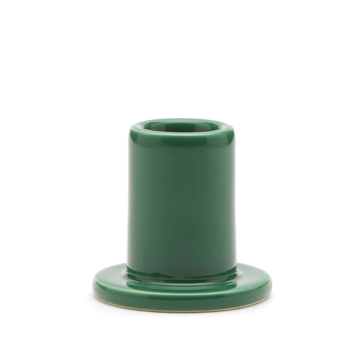 HAY Tube Candleholder - Small in Green 