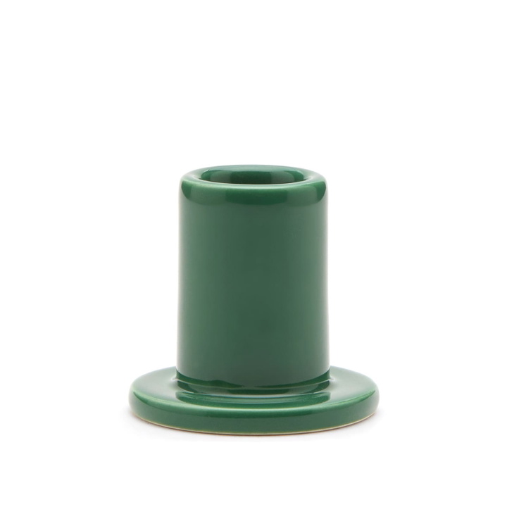 Photo: HAY Tube Candleholder - Small in Green 