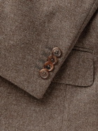 Caruso - Figaro Double-Breasted Wool and Cashmere-Blend Flannel Blazer - Neutrals