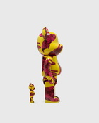Medicom Bearbrick 400% Andy Warhol Cow Wallpaper 2 Pack Red/Yellow Toys