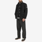 Moncler Men's Rochebrune Corduroy Padded Jacket in Black