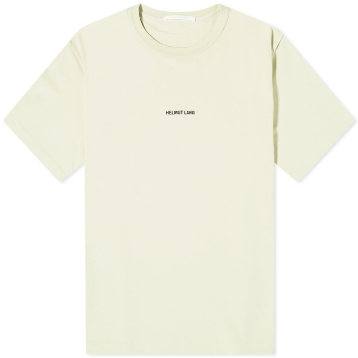 Photo: Helmut Lang Men's Inside Out Logo T-Shirt in Linen