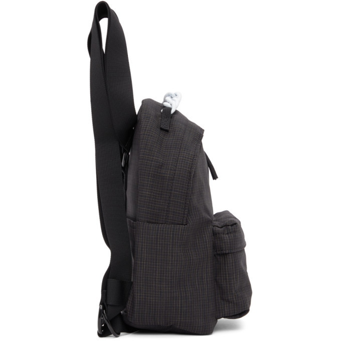 Raf Simons Black Eastpak Edition Check Padded Pakr Backpack Raf Simons