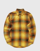 Portuguese Flannel HARVEST yellow Mens Longsleefe