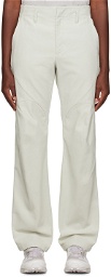 POST ARCHIVE FACTION (PAF) Off-White Darted Trousers